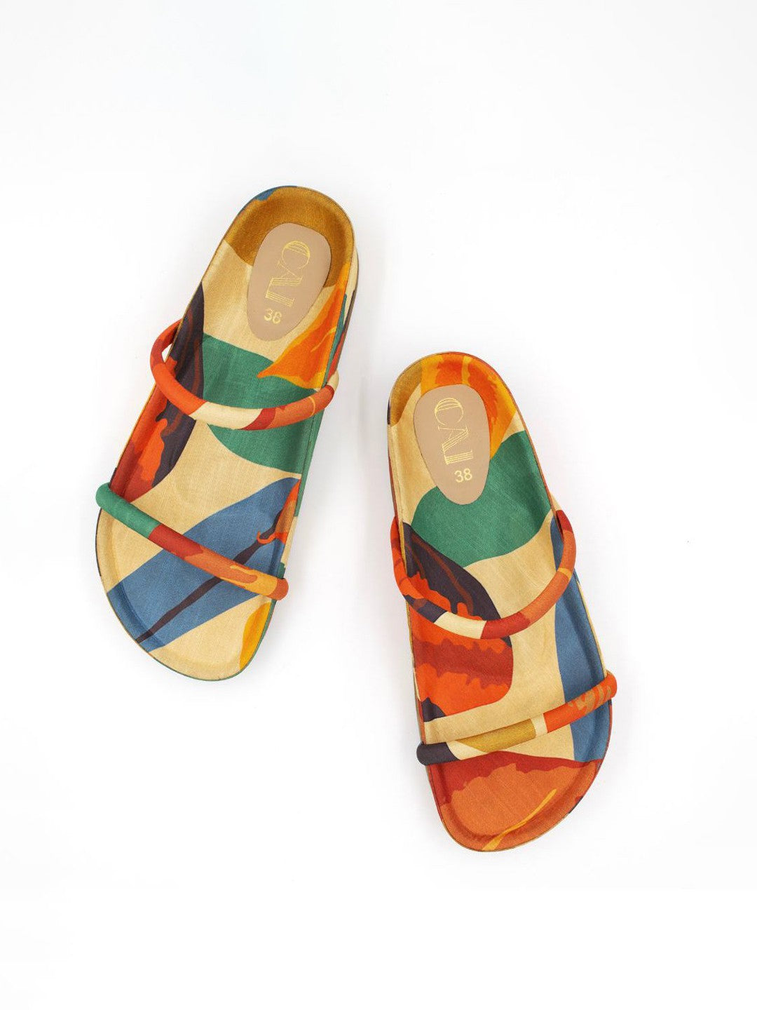 CAI Women Multi Pattern Sliders