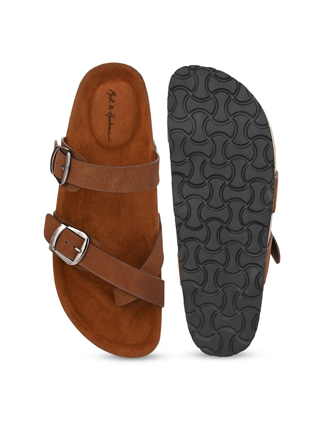 Mast & Harbour Women Suede Comfort Sandals