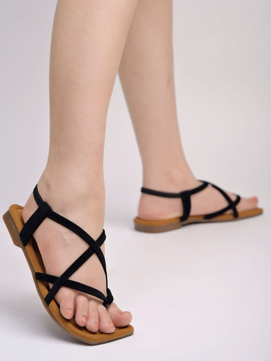 Shoetopia Women T-Strap Flats