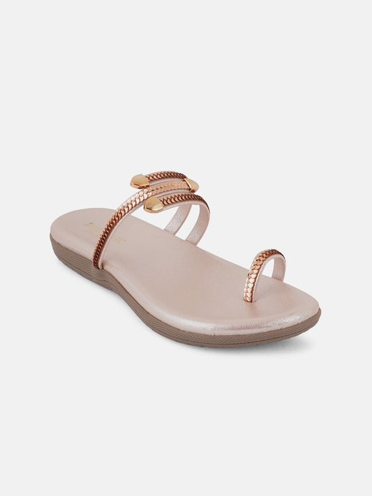 Anouk Embellished One Toe Flats