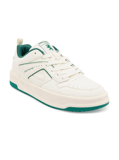 Red Tape Perforations Sneakers