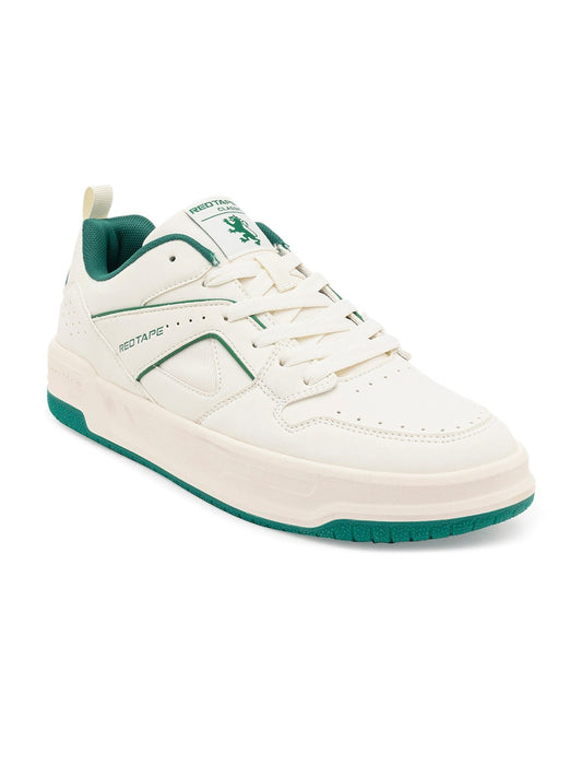 Red Tape Perforations Sneakers