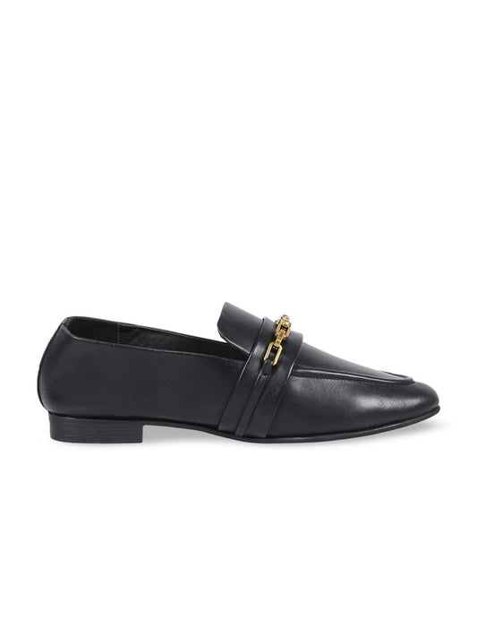 Hidesign Women Vienna Embellished Leather Loafers