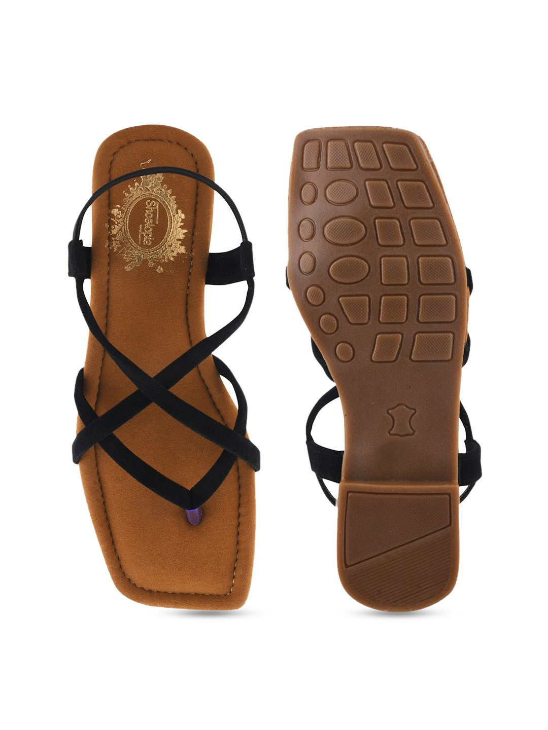Shoetopia Women T-Strap Flats