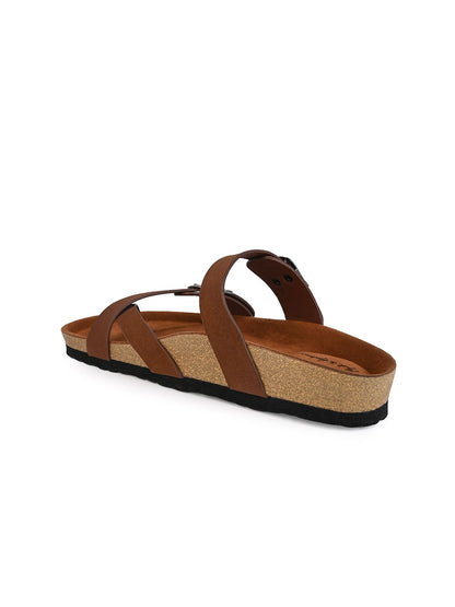 Mast & Harbour Women Suede Comfort Sandals