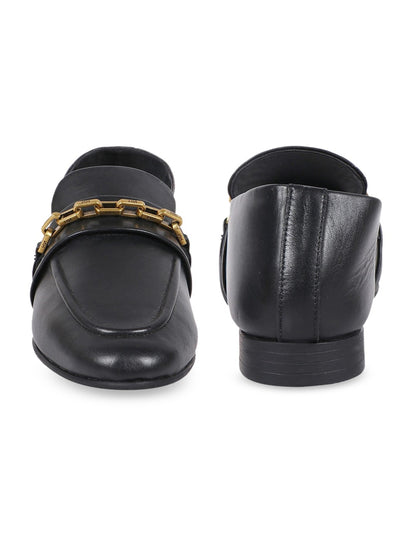 Hidesign Women Vienna Embellished Leather Loafers