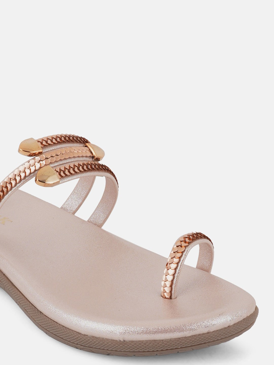 Anouk Embellished One Toe Flats