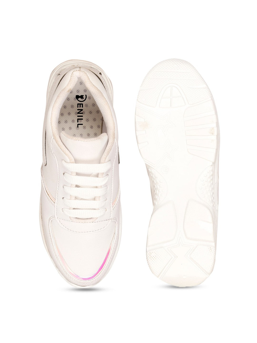 Denill Women Lace-Ups Casual Sneakers