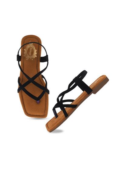 Shoetopia Women T-Strap Flats