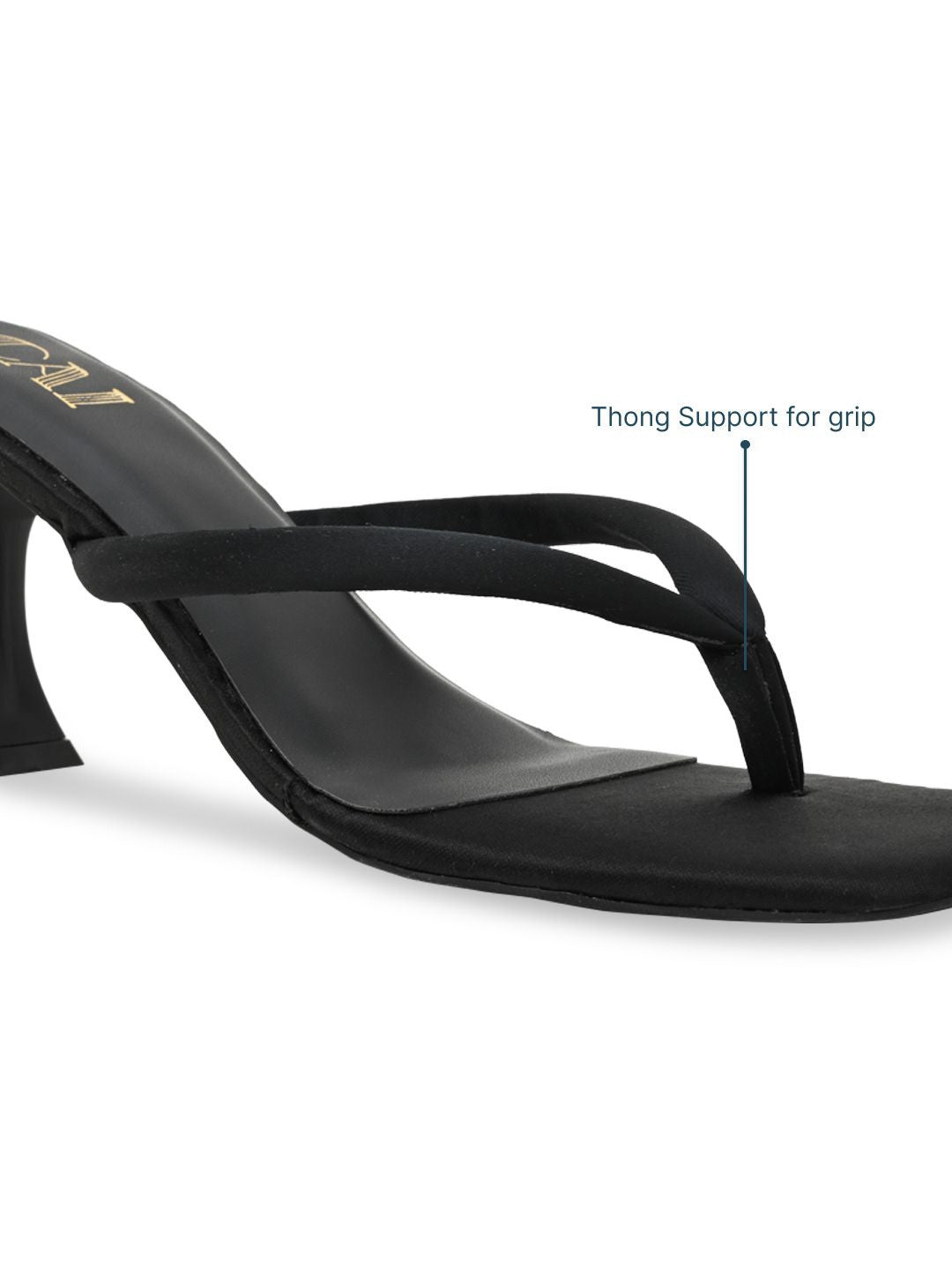 Theater Square Toe Block Slingback Heel Mules
